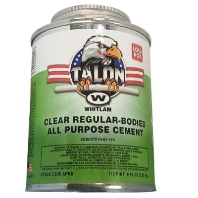 Whitam Talon Clear All Purpose Cement 8 oz