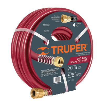 Garden Hose w/Brass Fittings (65ft)