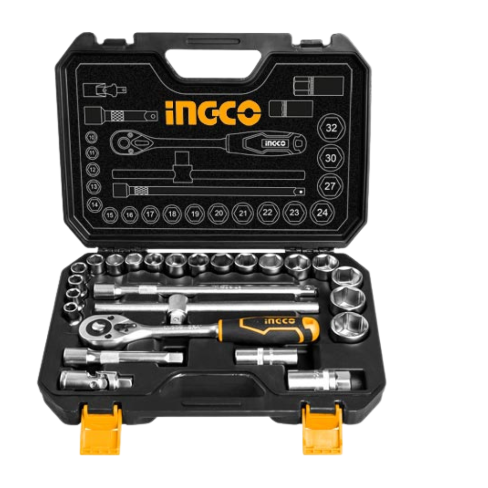 1/2" socket set 25pcs (HKTS12251) - INGCO