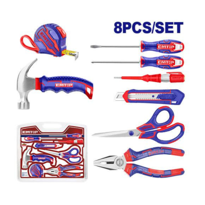 8 Pcs Handtools Set (EHTS01081) - Emtop