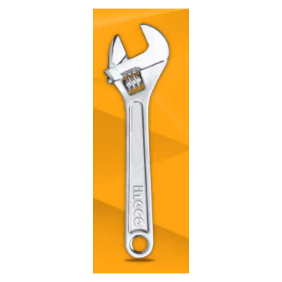 Adjustable Wrench 8" (HADW131082) - INGCO