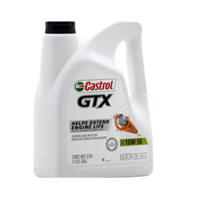 Castrol GTX SAE 10W-30 Motor Oil 3.78 Litres