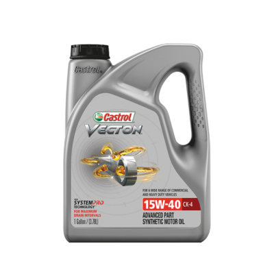 Castrol Vectron SAE 15W-40 Motor Oil 3.78 Litres
