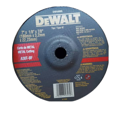 METAL CUTTING DISC (DW44605) - Dewalt