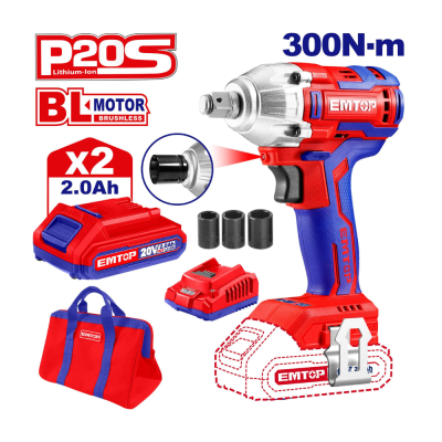 Impact Wrench 20V (ULCDLIW20221) - Emtop