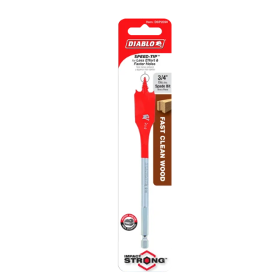 Spade Bit for Wood 3/4" x 6" (DSP2090) - Diablo