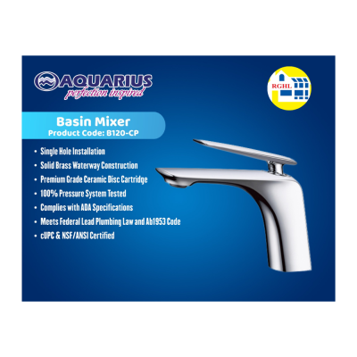 Single Handle Faucet (B120-C) - Aquarius