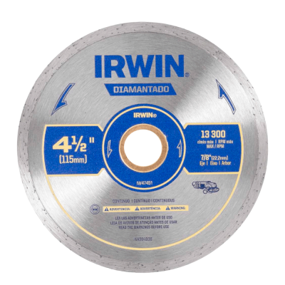 Diamond Blade 4 1/2" x 1.8 mm Item #IW47451