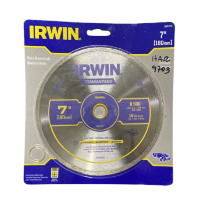 Diamond Blade 7" Item #IW47701