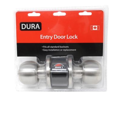 Dura Entry Door Lock Item #5932ET-AB