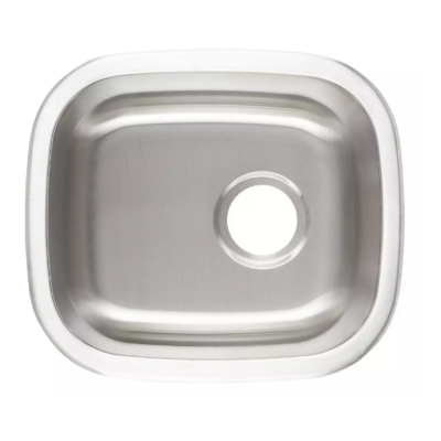 Kitchen Single Sink 15" x 17" (SHCAUC1517) - Under Counter