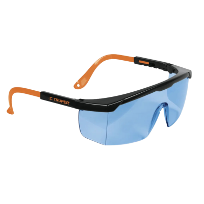 Truper Blue Safety Glasses (with orange handle) Item #15136