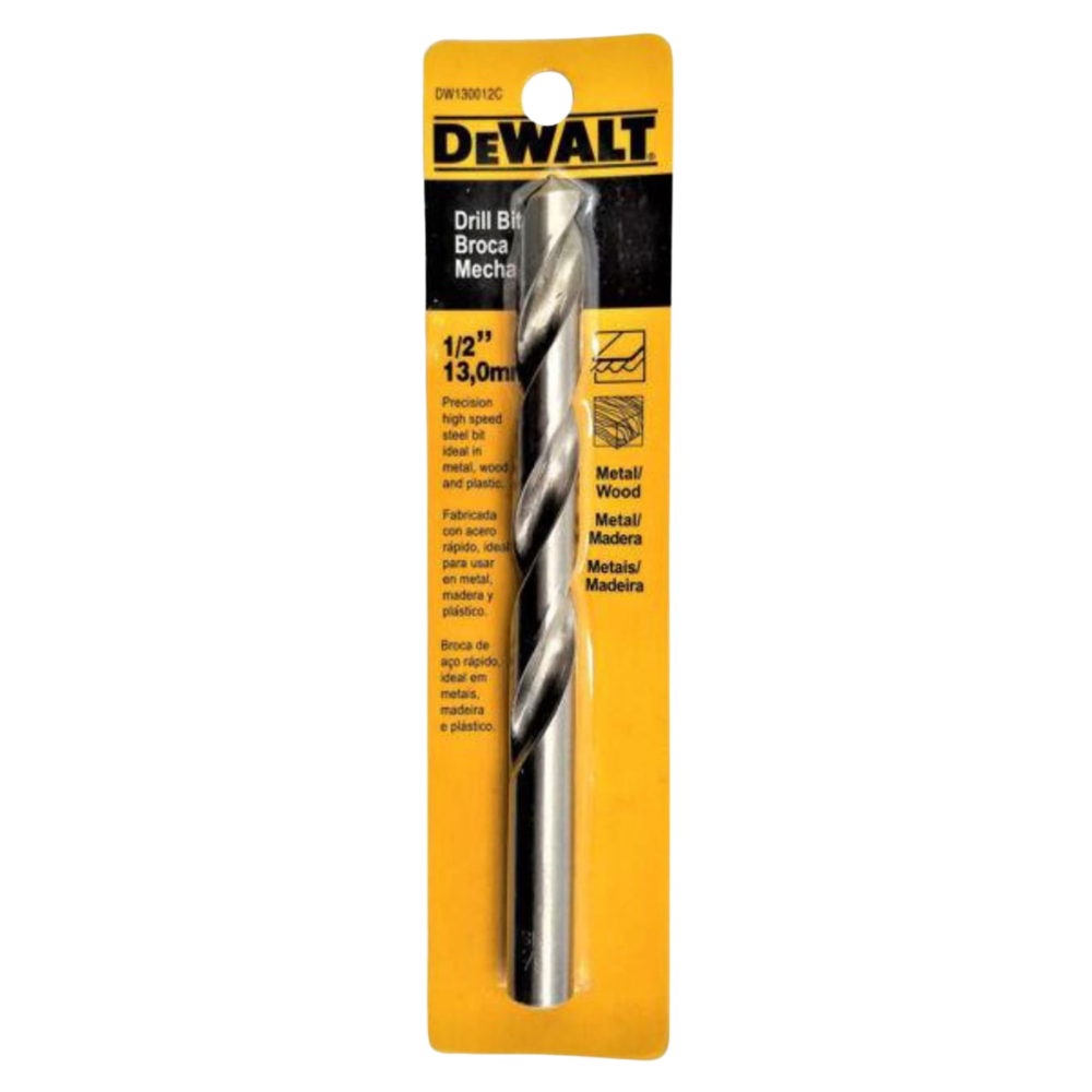 Dewalt 1/2" Metal Drill Bit Item #DW130012C